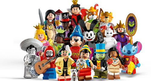 Lego disney series - lego, minifigures