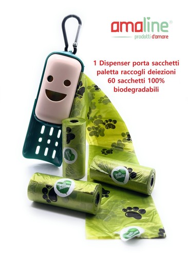 Dispenser porta sacchetti con