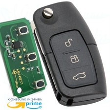 CHIAVE COMPATIBILE ADATTA PER AUTO FORD KA FIESTA MONDEO FOCUS C-MAX S-MAX 