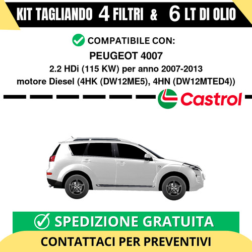 Tagliando per peugeot - tagliando,