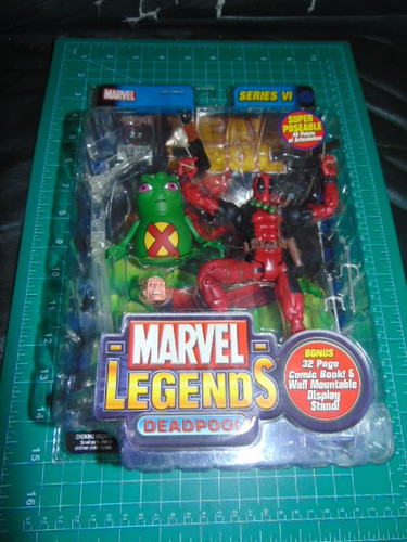 2004 marvel legends deadpool - legends,