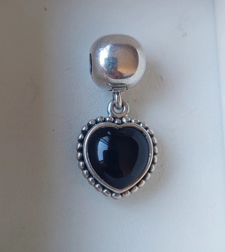 Charm pandora argento onice - pandora,
