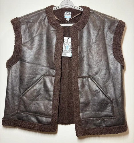 Gilet donna finta pelle - donna,
