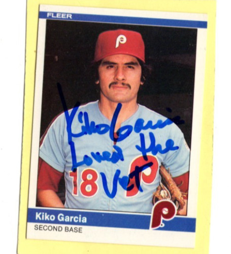 Autografo kiko garcia - kiko,