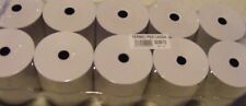 50 ROTOLI TERMICI REGISTRATORE CASSA 80X80X12 ROTOLINI CARTA COMPIUTER DISTRIBUT