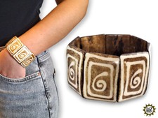 Bracciale Etnico - Braccialetto Tribale stile vintage Africano