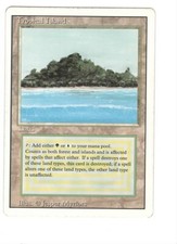 Isola tropicale  Carta Magic The Gathering inglese MTG  Rvintage tropical island