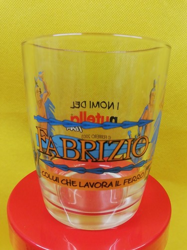 Bicchiere nutella fabrizio - nutella,