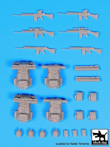 Black dog fal fucili - black, 1/35