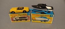 Matchbox set  superfast #27-#9 mercedes 230 SL whit boat cabin cruiser