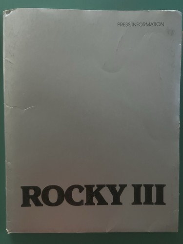 Rocky iii movie press kit - iii;,