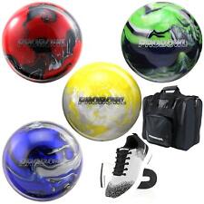 Set bowling Pro Bowl palline scarpe da bowling nero bianco borsa da bowling