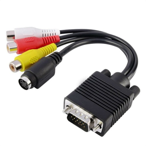 Adattatore vga svga video - svga, s-video
