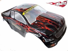 88050 CARROZZERIA MONSTER 1:10 OFF-ROAD VERNICIATA COMPLETA ADESIVI BODY HIMOTO