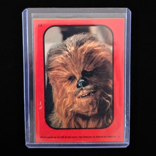 1983 topps return - return, jedi