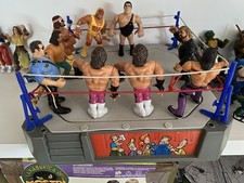 WWE MAIN EVENT RAW SUPERSTAR WRESTLING FIGURE RING MATTEL ELITE BASIC Preowned