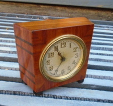 Art deco small alarm clock in