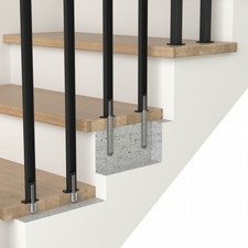 Corrimano Verticale Con