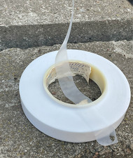 NASTRO FOGLIO PELLICOLA 20m~65ft TEFLON PTFE F-4 0,02mmX20mm URSS GRADO MILITARE