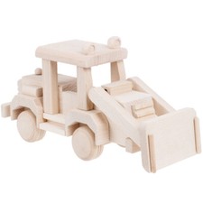 Veicolo da cantiere in legno