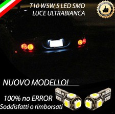 COPPIA LUCI DI TARGA 5 LED PER