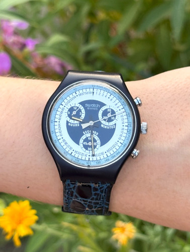 Vintage 1991 swatch chrono - vintage,