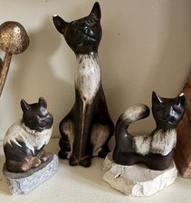 Maigon Daga Signed Ceramic Cat