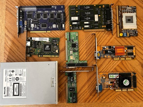 Lot parts philips cdrw - 9, pc
