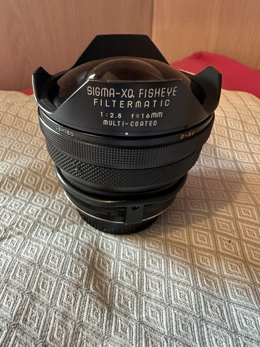 Sigma 16mm xq fisheye - sigma,