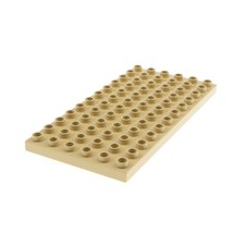 1x Lego Duplo piastra di