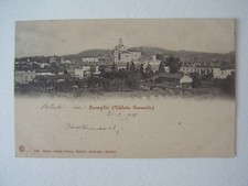 PIEMONTE : CAVAGLIA' (BI) VEDUTA GENERALE DEL PAESE  VIAGGIATA ANNO 1900  BELLA