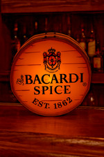 Insegna da parete Bacardi