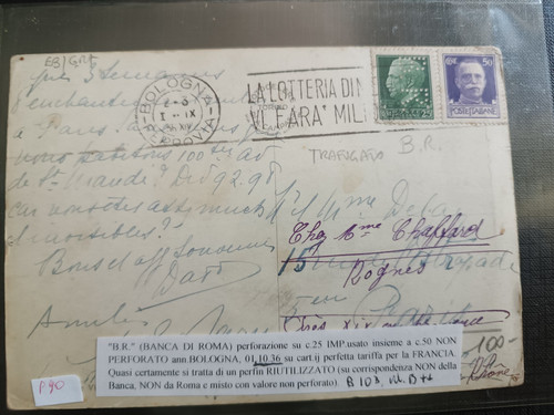 Regno perfin trafugato banca - regno,