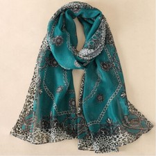 Foulard léger style léopard