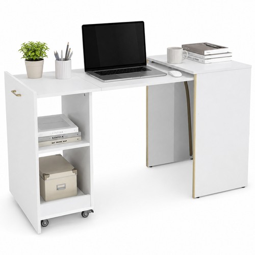 Mobile con tavolo scrivania - con, a