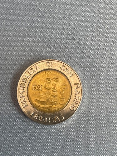 Moneta 500 lire - moneta, repubblica