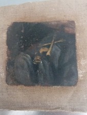 antique oil painting on