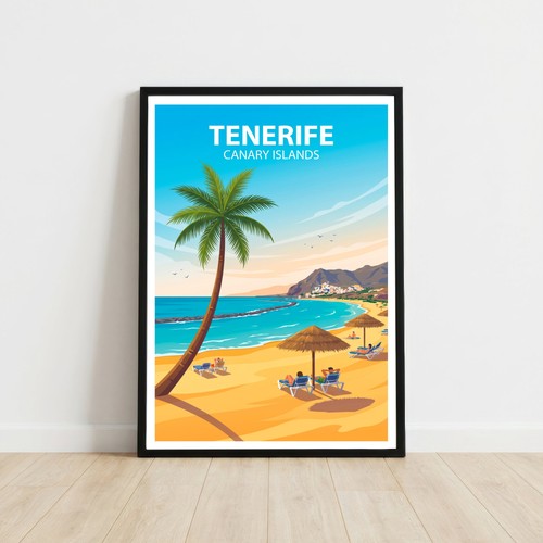 Poster viaggio tenerife - da,