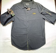 Carré camicia nera L con