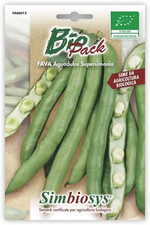 SEMENTI BIOLOGICHE per ORTAGGI in BUSTINA AD USO AMATORIALE (FAVA AGUADULCE SUPE