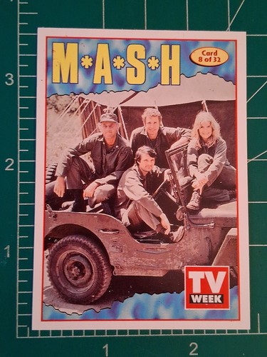 1995 week show card mash - tv,