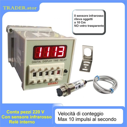 Conta pezzi contatore 220 - contatore, v