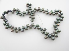 1 FILO PERLE AUSTRALIANE GRIGE