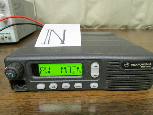 Motorola mcs 2000 radio - n,