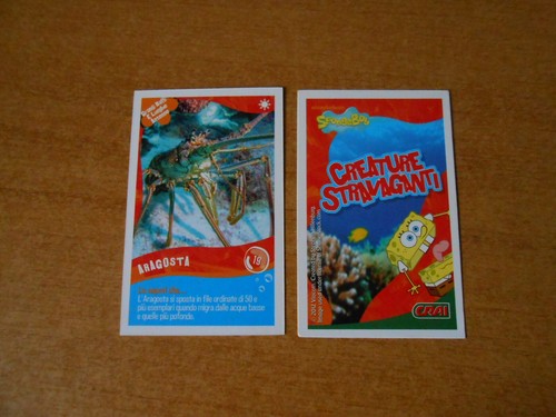 Figurina card spongebob crai - figurina,