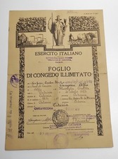 Foglio congedo illimitato - di,