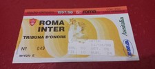 BIGLIETTO CALCIO ROMA INTER