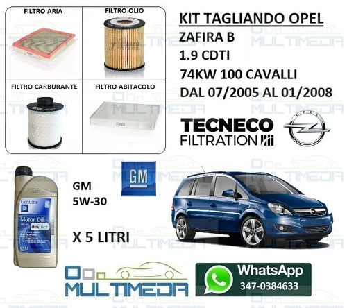 Tagliando filtri 5lt - filtri,