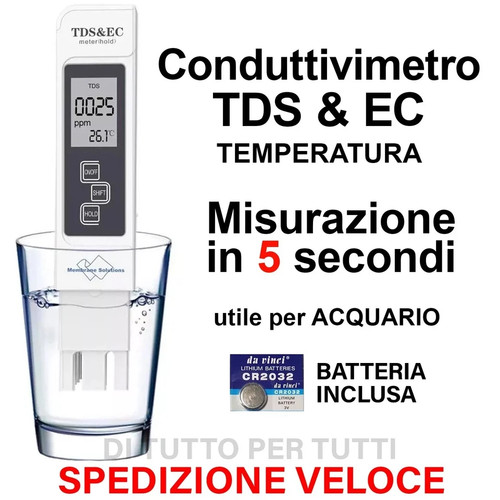 Tester acqua misuratore - acqua,