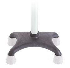 Puntale nero base quadripode